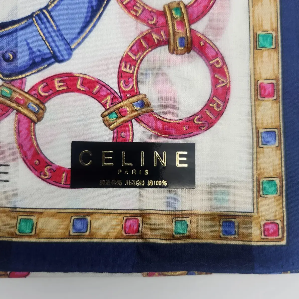 CELINE  셀린느 손수건 스카프 [7644_0395-22]