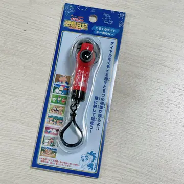 짱구는 못말려(크레용 신짱) 오라의 공룡일기 쿠루쿠루 라이트 키링