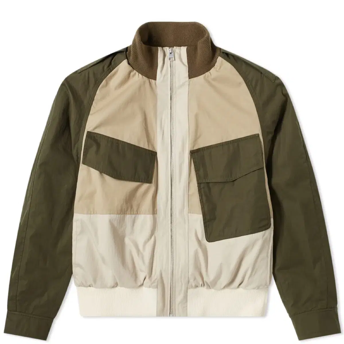 JW ANDERSON 21SS COLOR BLOCK BOMBER JACKET