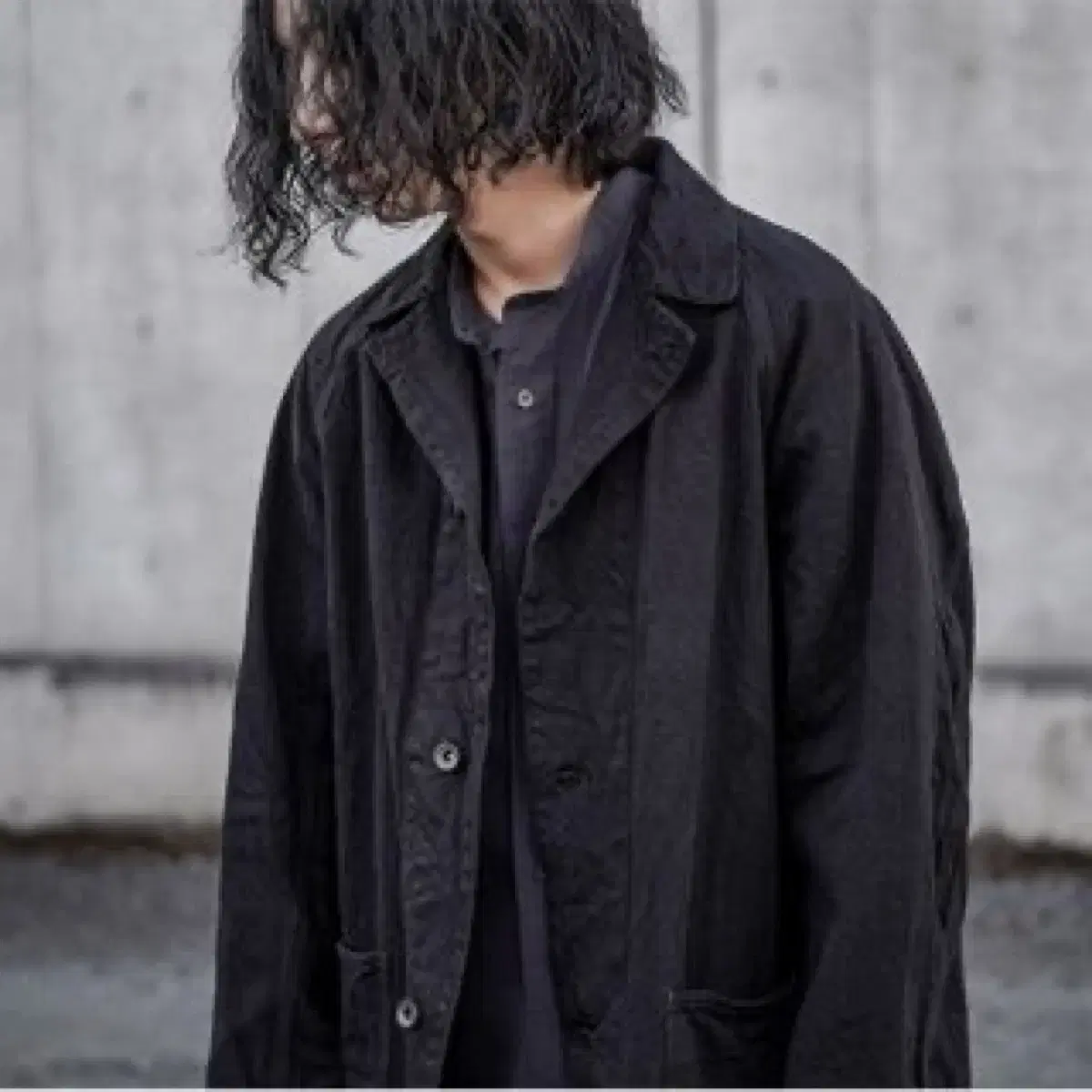 Comoli work jacket (black)