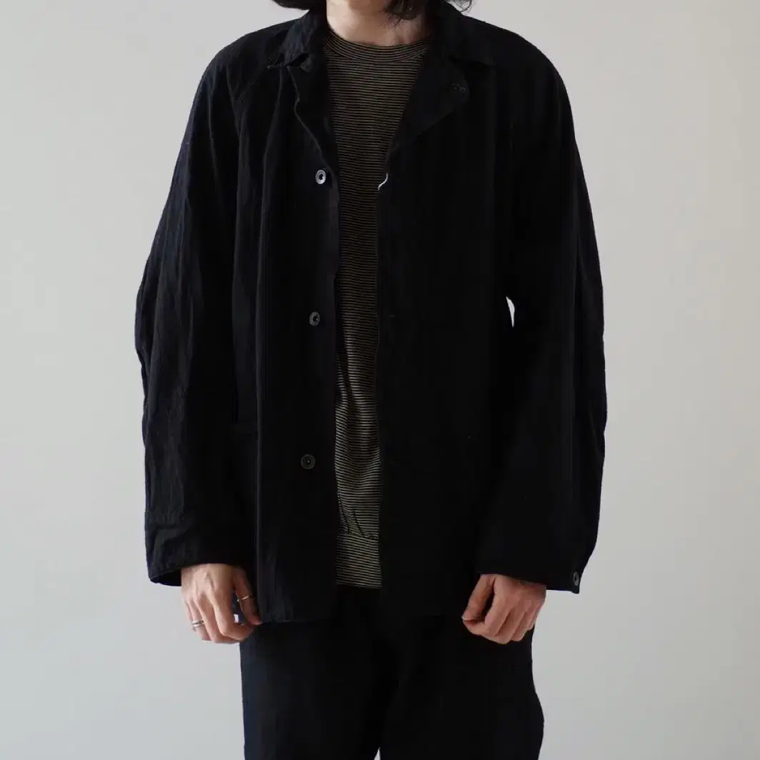 Comoli work jacket (black)