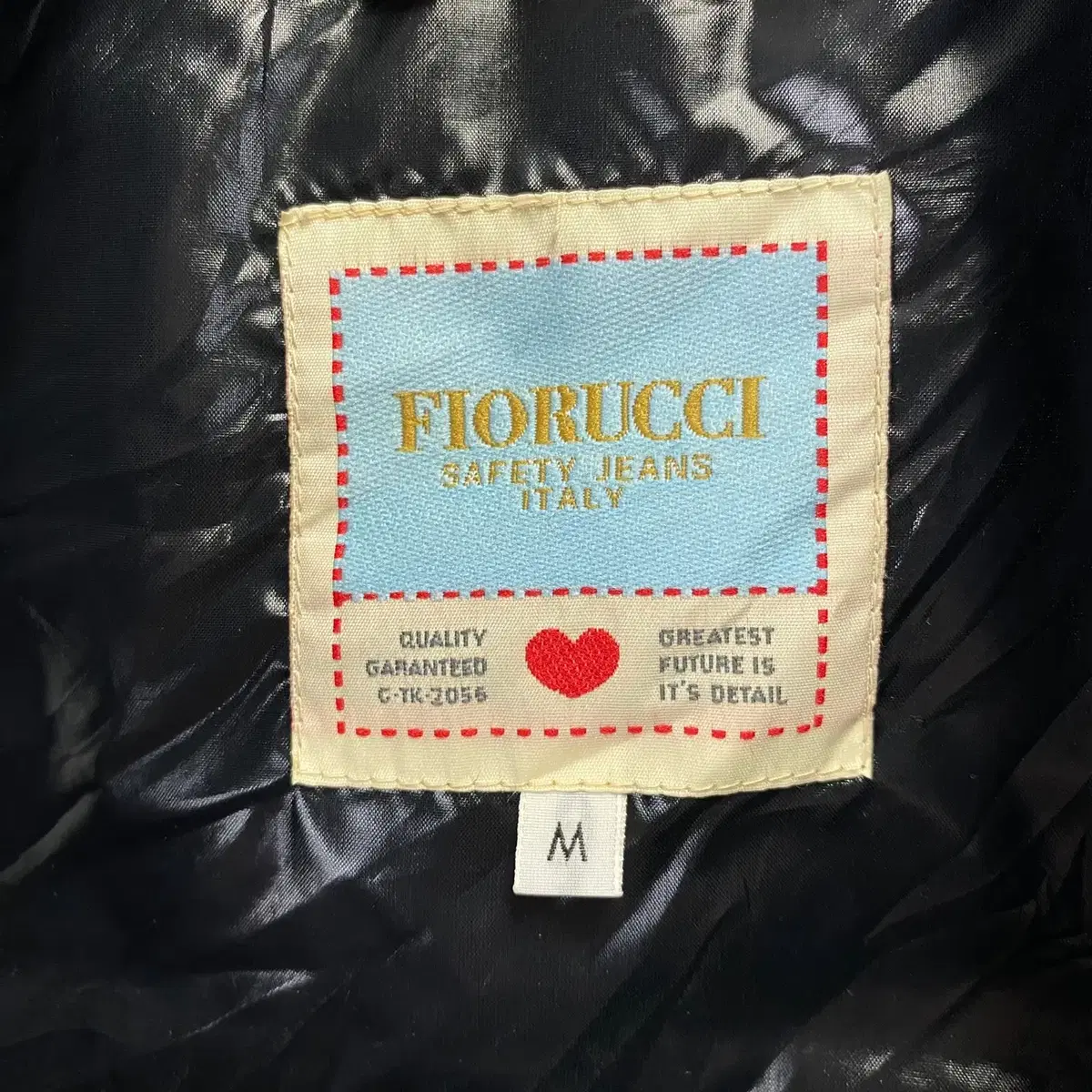 빈티지 FLORUCCI PARIS 다운 패딩 베스트 자켓