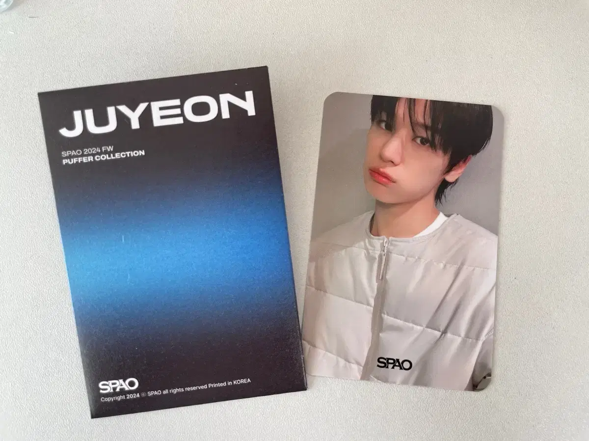 The Boyz juyeon Spao photocard wts