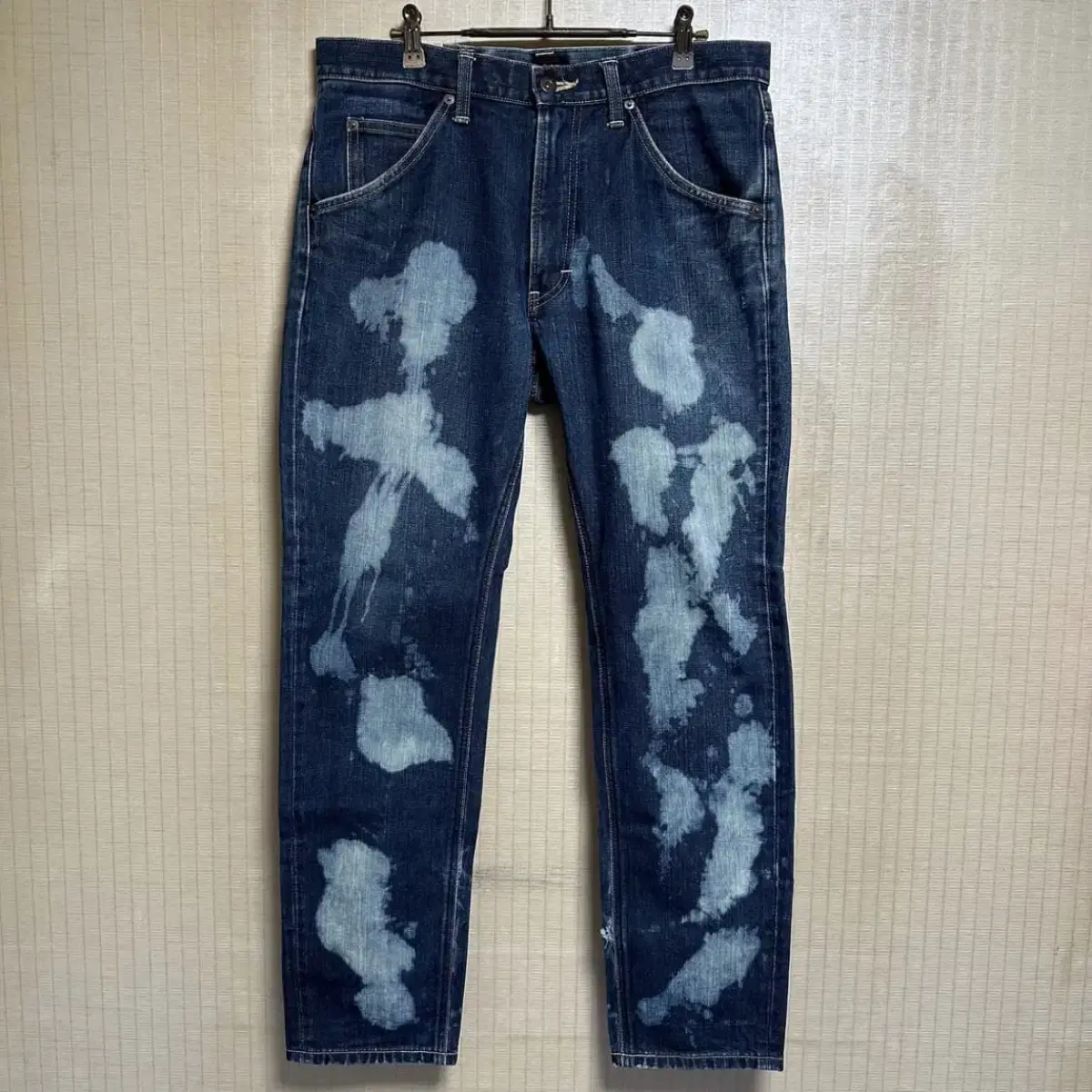 Stussy LEE Bleached Denim Pants Jeans Size 32