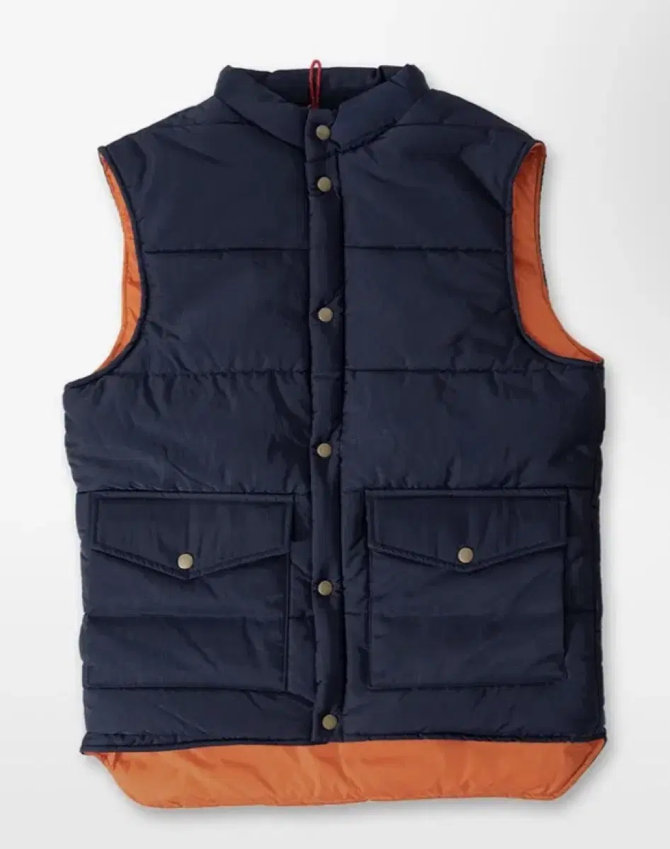 [XL] Walking Bear Padded Vest Navy