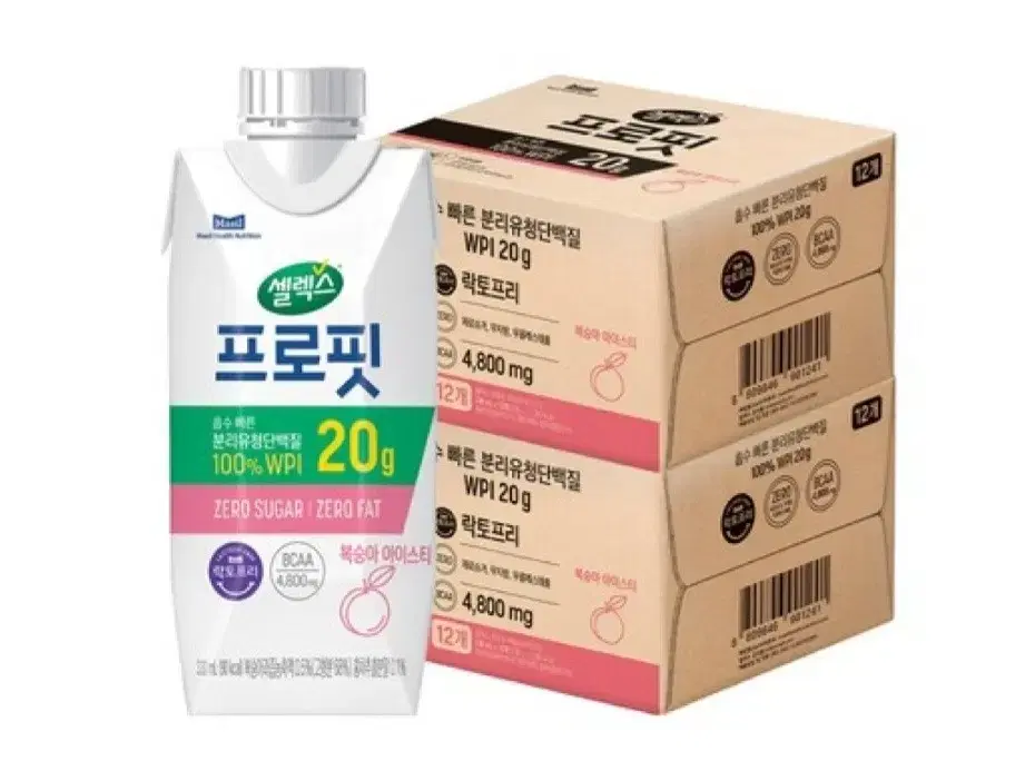 셀렉스프로핏웨이프로틴단백질음료330MLX24개복숭아맛 33490원