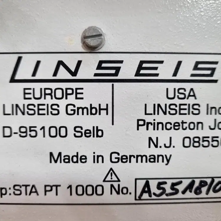 LINSEIS L81 Platinum Series PT-1000