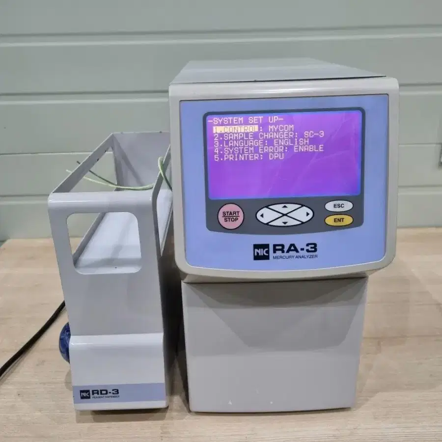 NIC RA-3 Mercury Analyzer 수은분석기