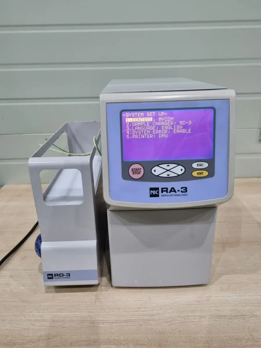 NIC RA-3 Mercury Analyzer 수은분석기