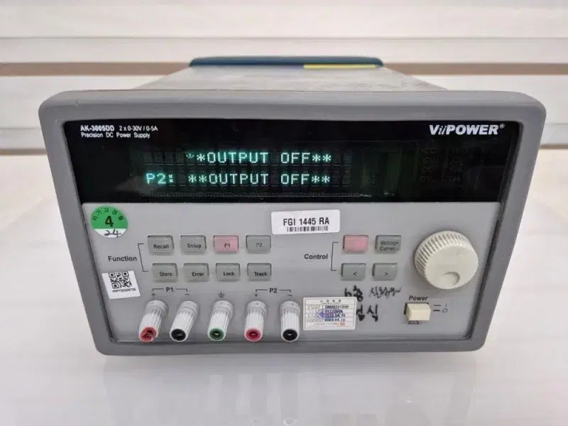 VUPOWER AK-3005DD 30V 5A 파워서플라이