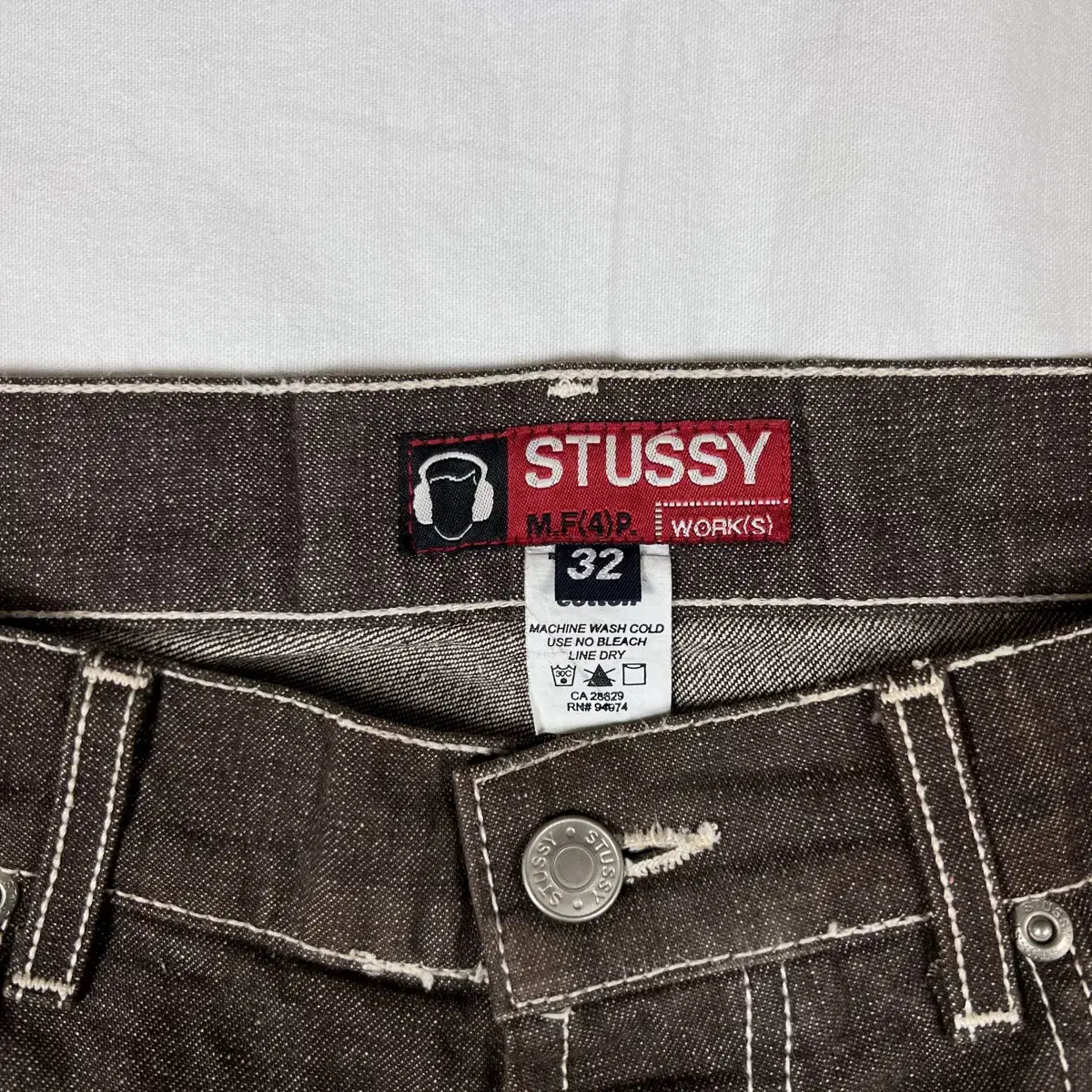 90s 스투시 stussy 워크팬츠 바지