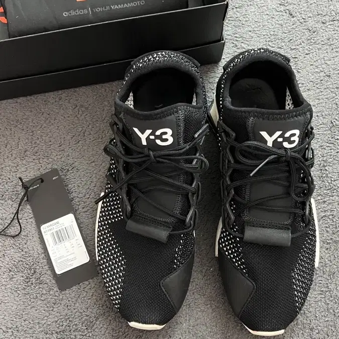 Y-3 아디다스 하리가네 US 6.5 블랙