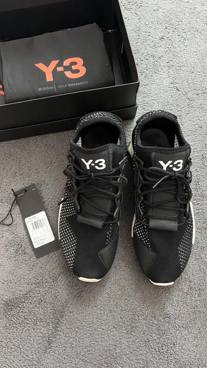 Y-3 아디다스 하리가네 US 6.5 블랙