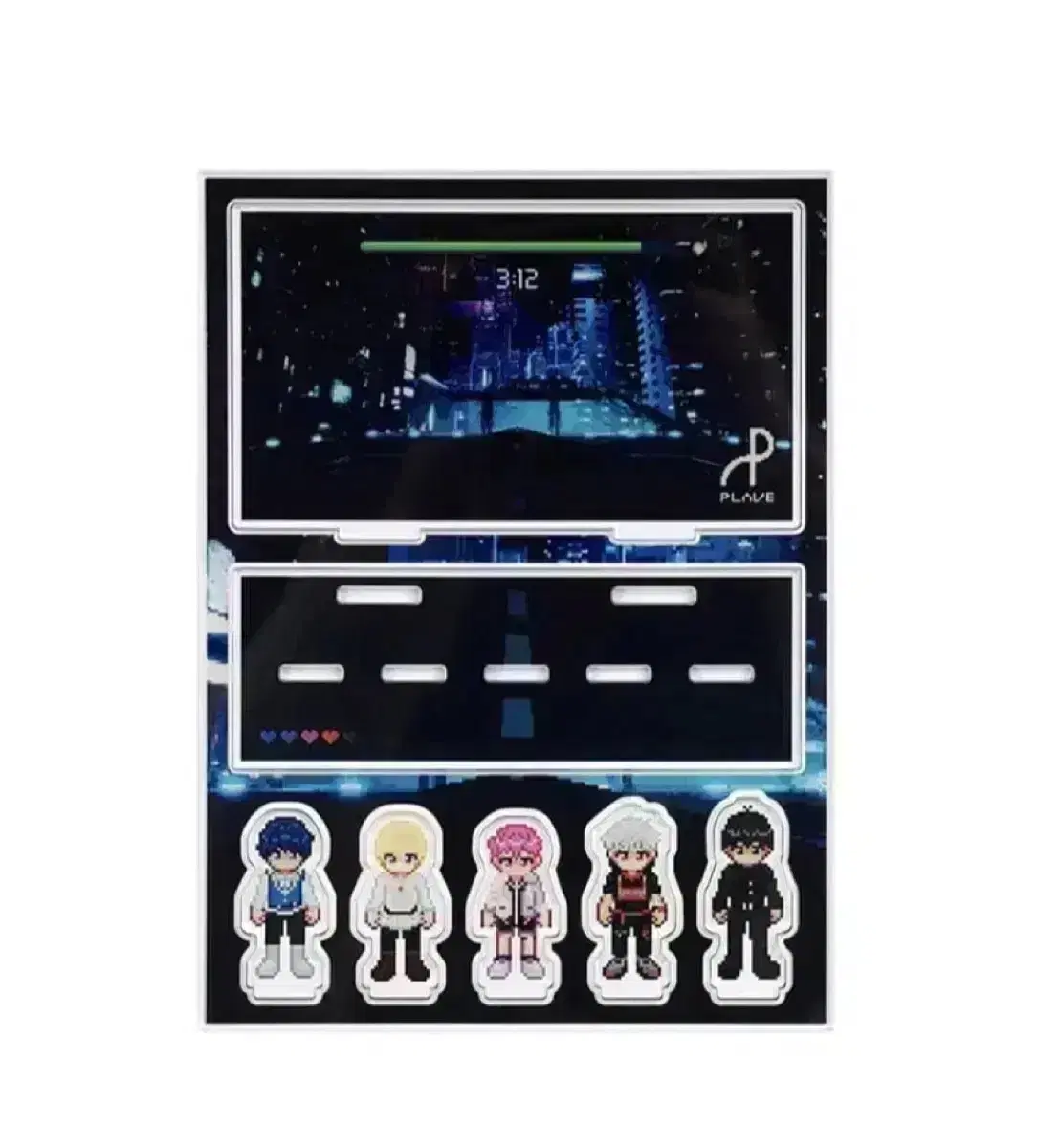 Unsealed / Pixelworld acrylic stand plave