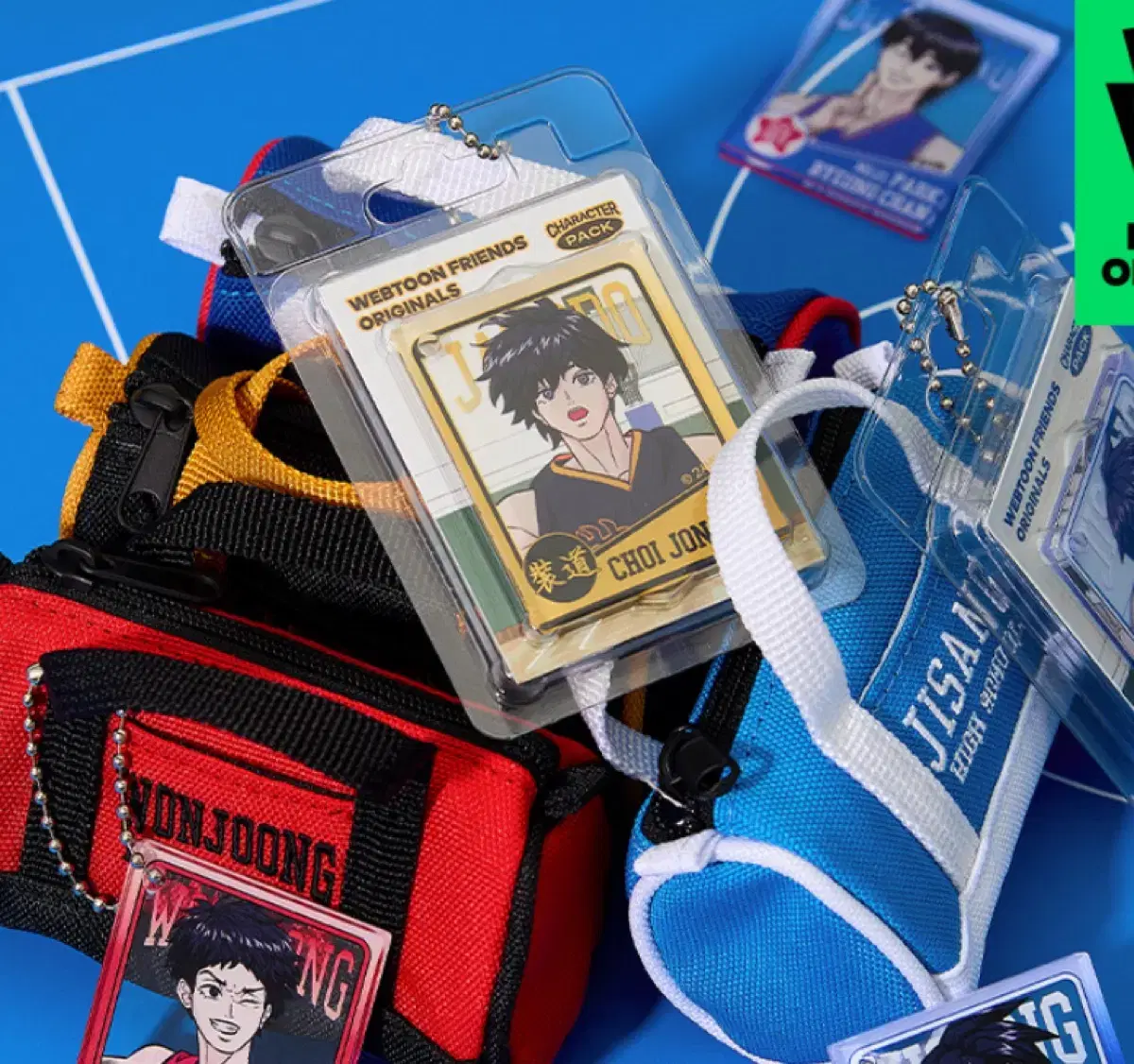 GarbageTime Final Number LD Character Pack keyring wts