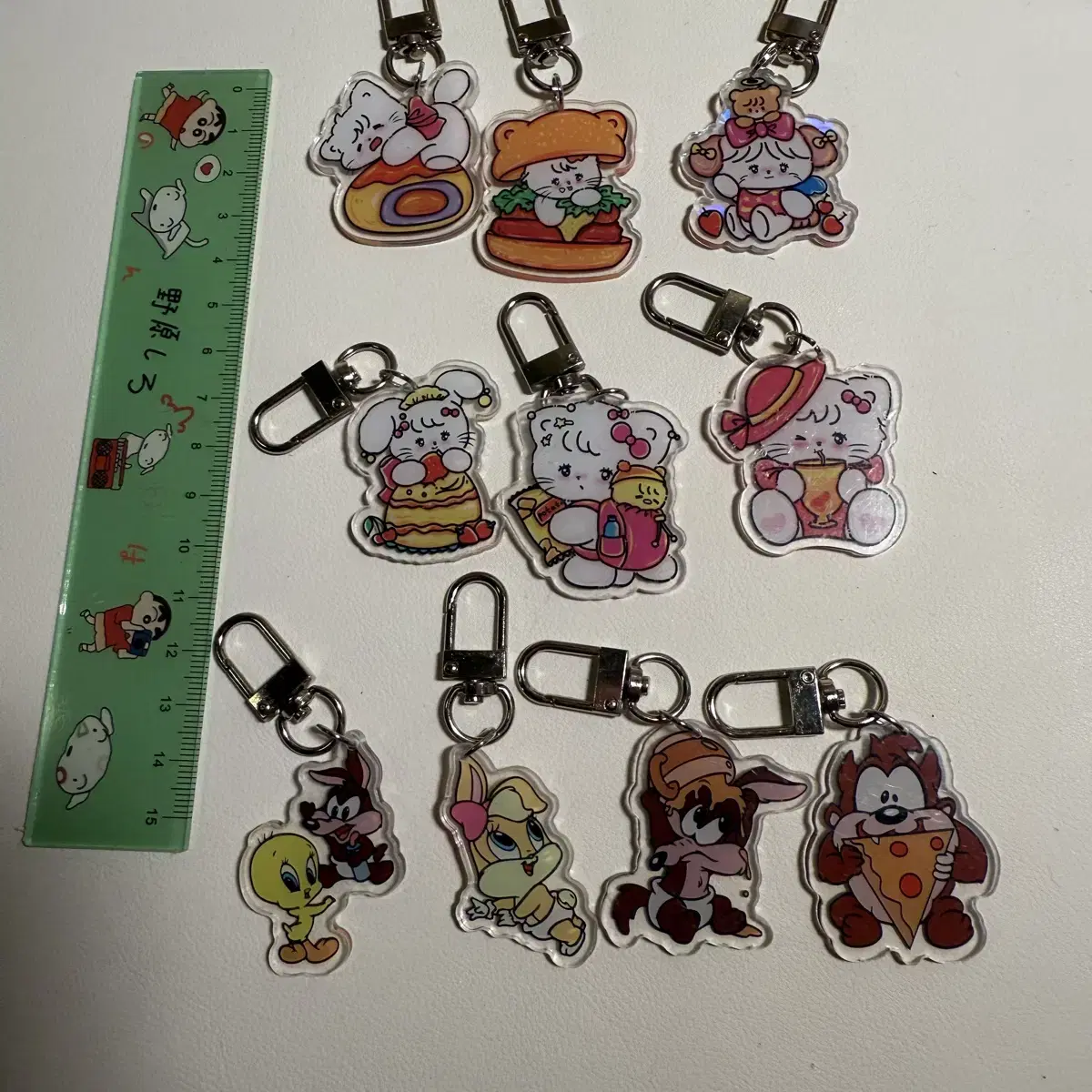 Looney Tunes and other keyrings