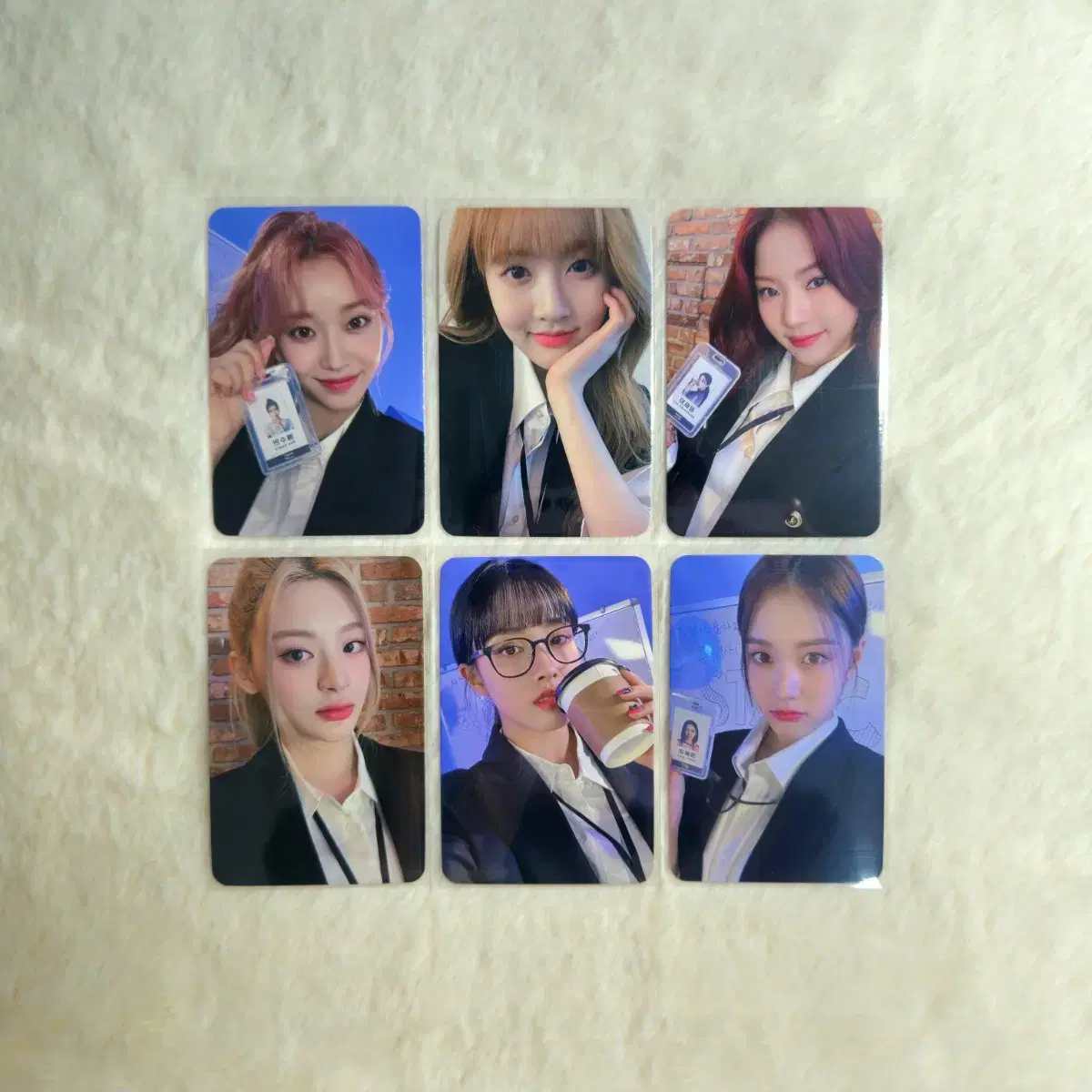 Stayc teddy bears wonderwall 1st set unreleased photocard 