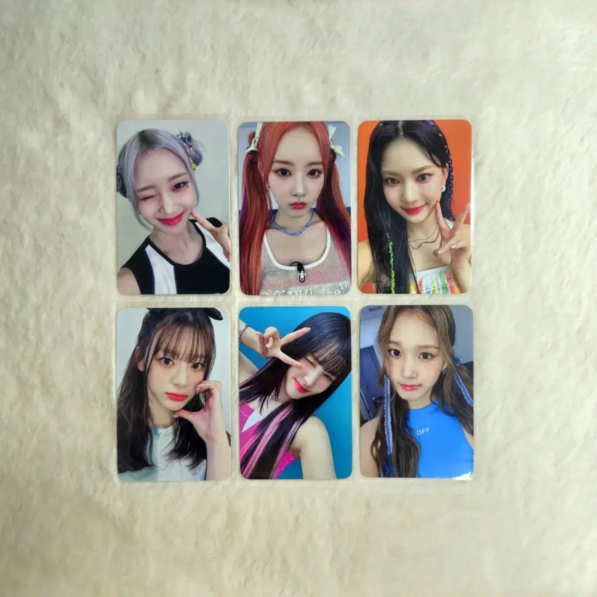 Stayc Teen Fresh Bubble apple music unreleased photocard Set