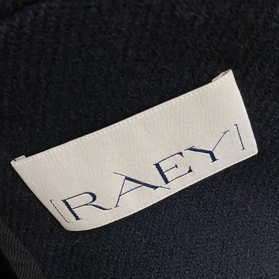 레이 Raey 더블 브레스디트 네이비 울 코트