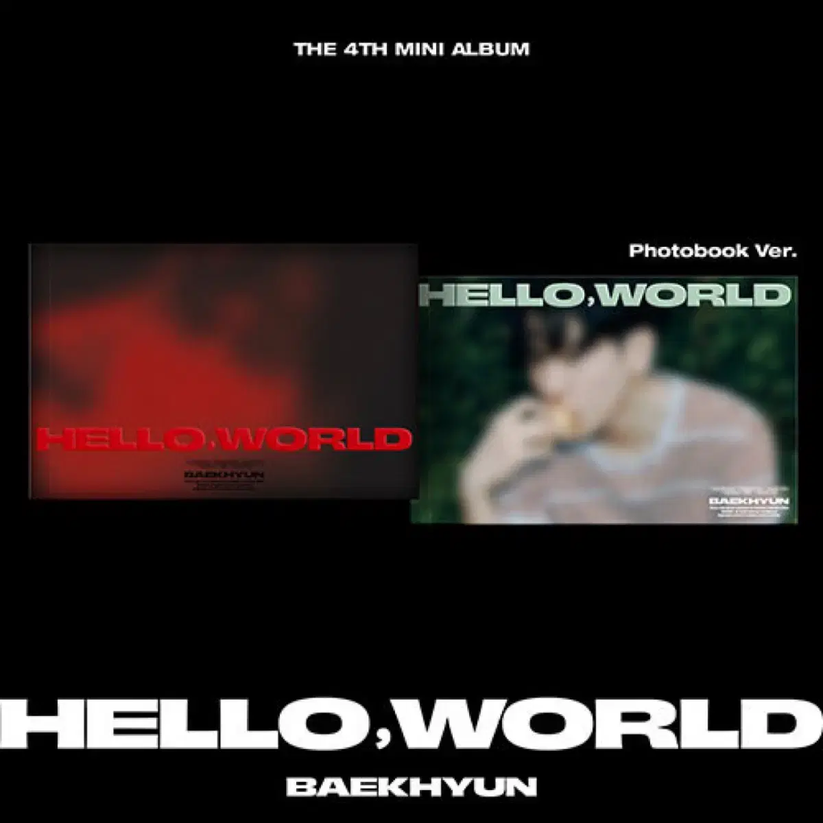 백현 hello, world 앨범 판매합니다