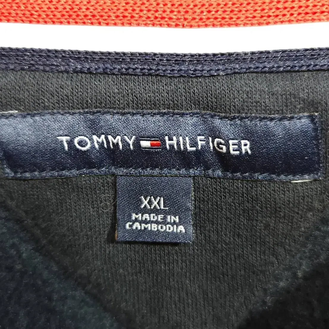 XXL/ TOMMYHILFIGER 타미힐피거 맨투맨 네이비 / 42