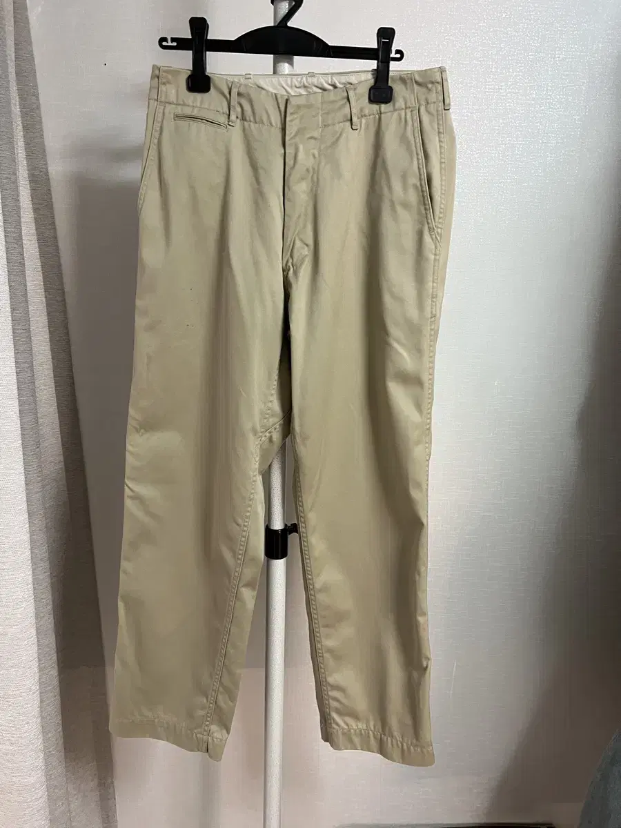 Nanamika Wide Chino Khaki30