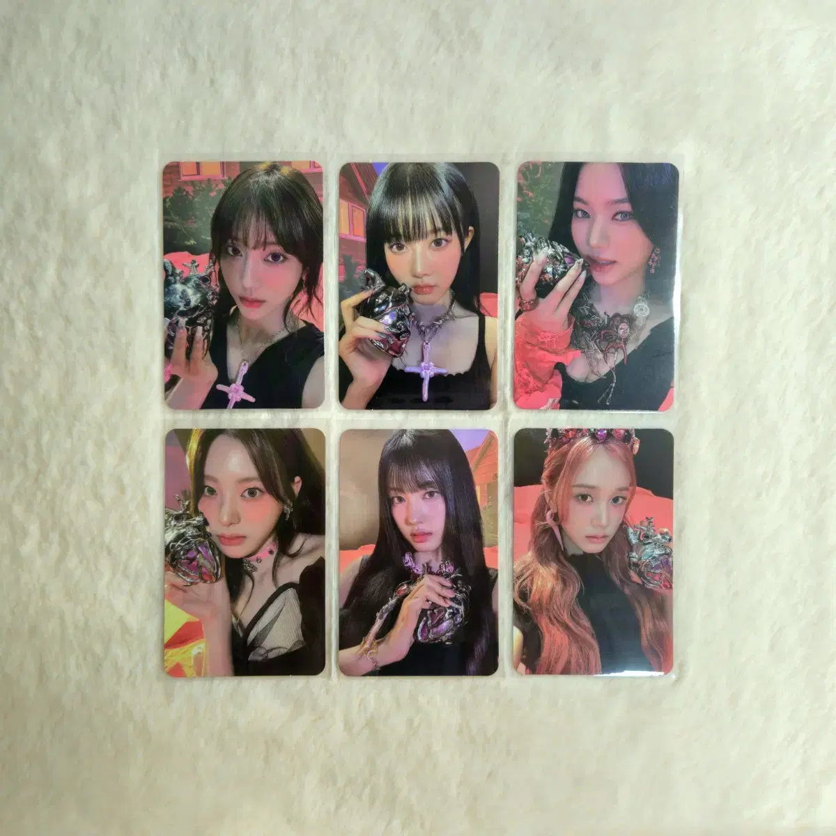 Stayc Metamorphic Toothpaste showcase photocard Set