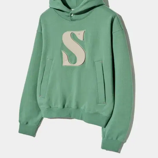 SATUR 24FW신상 후드 Sage Green