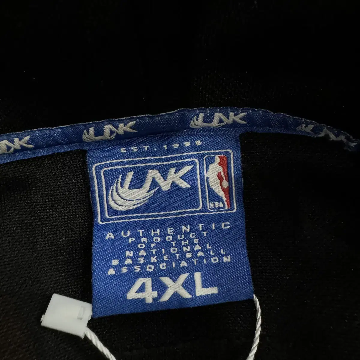 (4XL) UNK NBA 패치 후드집업