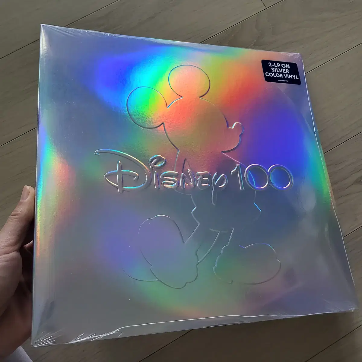 Disney 100 디즈니 100주년 기념 컴필레이션 실버 컬러 2LP