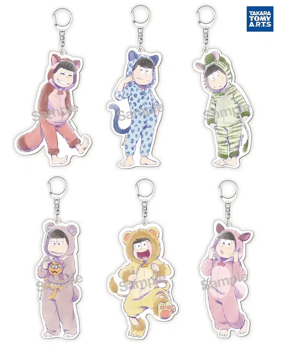 Osomatsu statue pajamasMatsu animal pajamas large acrylic