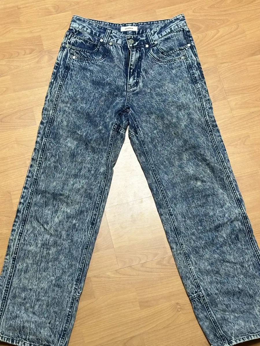 Sell ed-off washed denim.