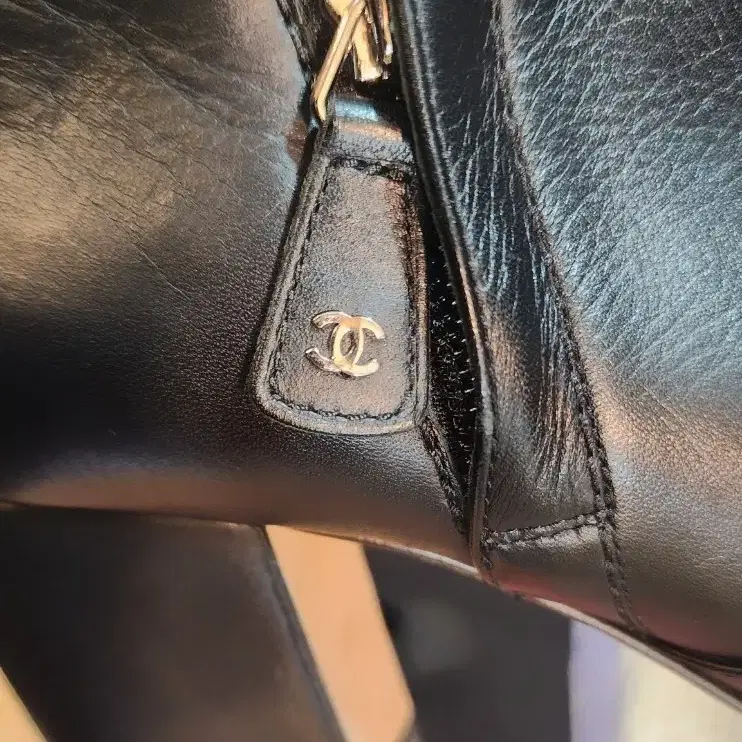 샤넬여성구두  Chanel Booties Black  ( 235 )