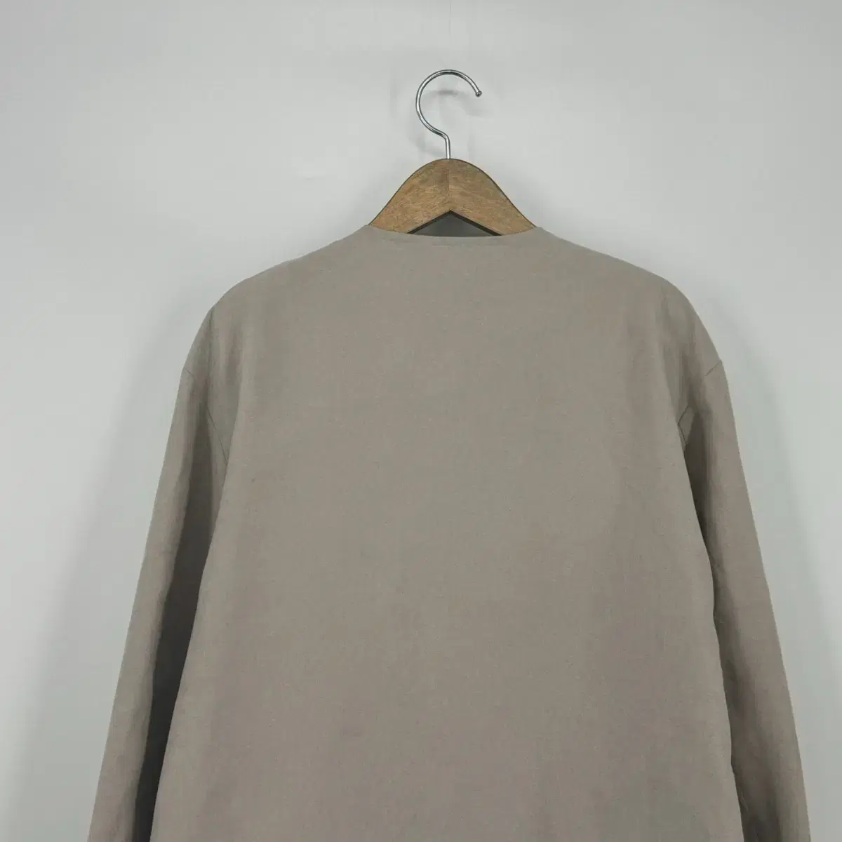 노카라 자켓 (M size / BEIGE)