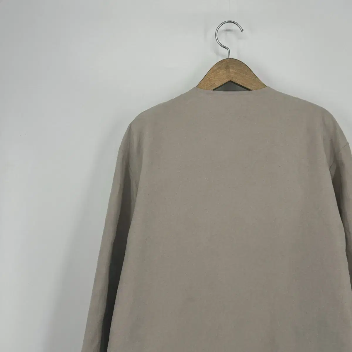 노카라 자켓 (M size / BEIGE)