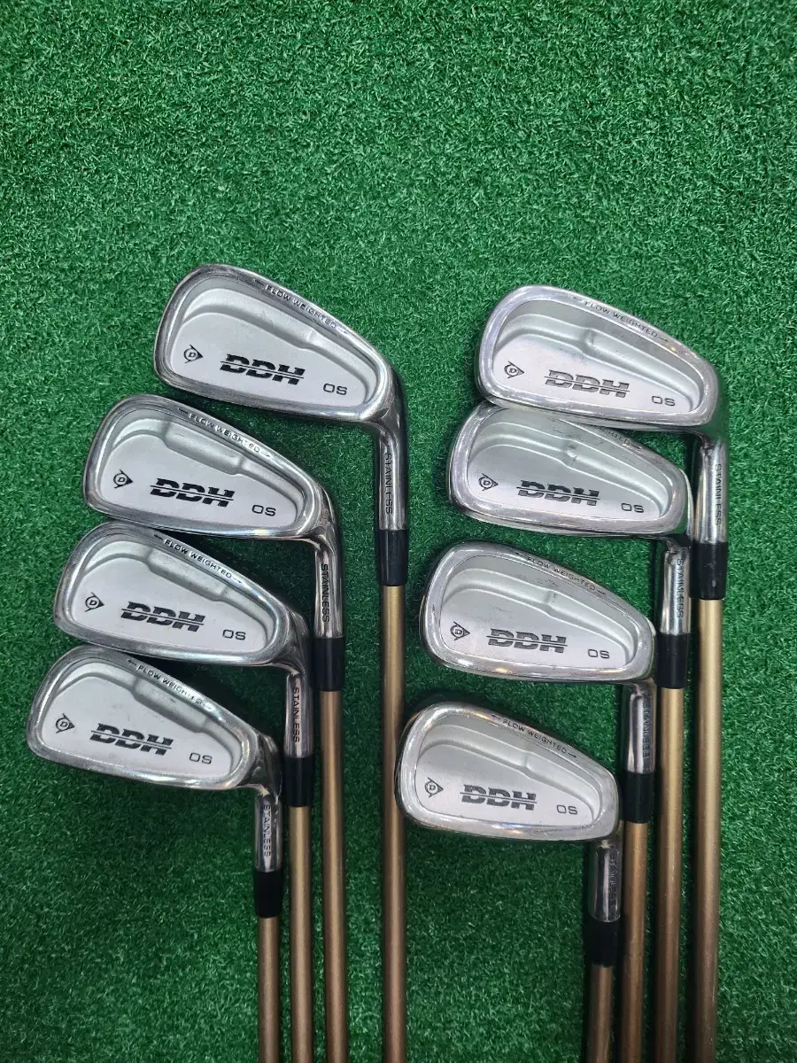 Dunlop DDH (4-pw.sw) 8-iron set for sale