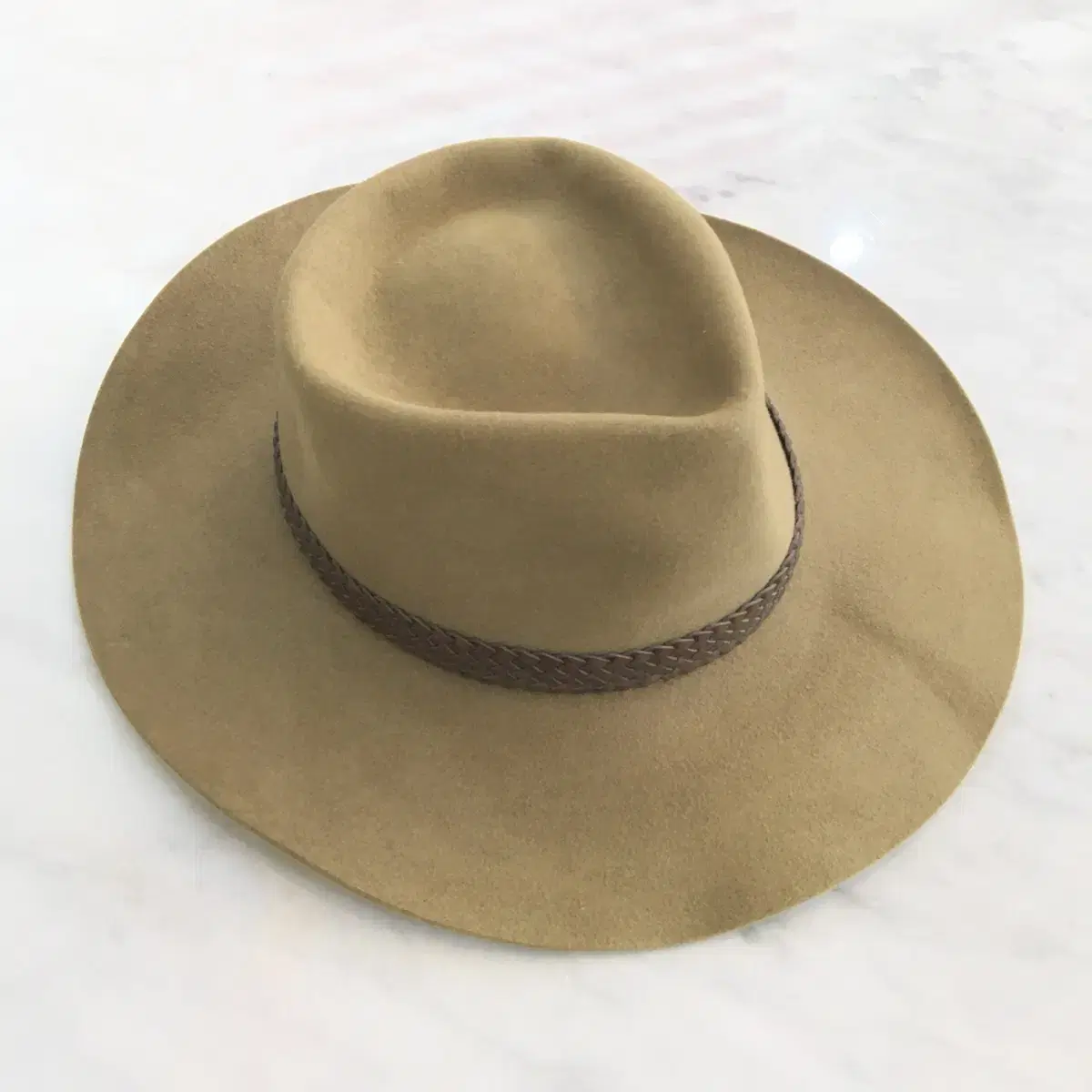 Akubra 아쿠브라 토끼 모피 펠프 부시햇 카우보이 페도라 모자 57