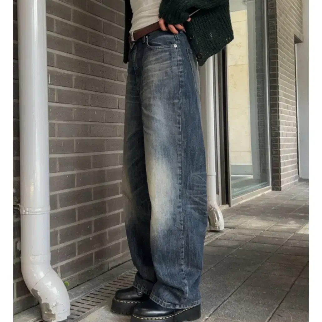 서울베이스드 ootj nudy vintage denim S