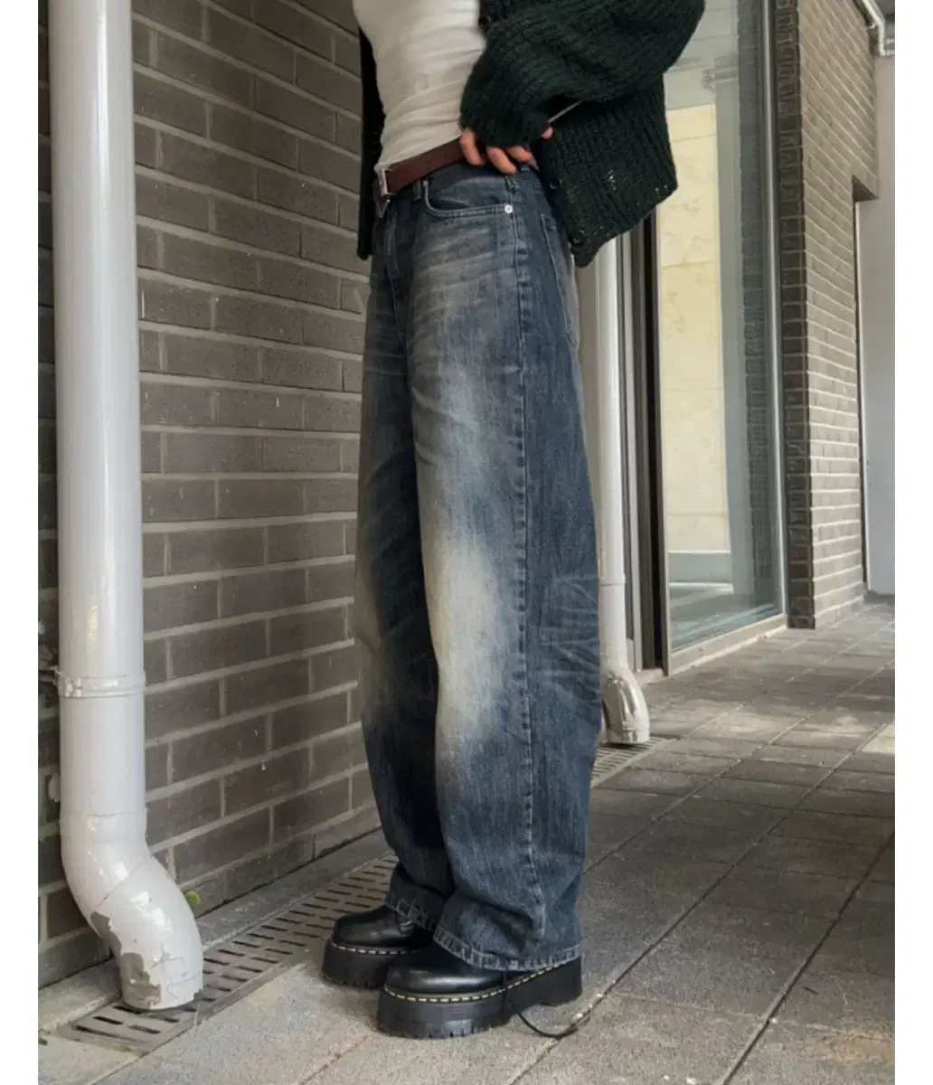 서울베이스드 ootj nudy vintage denim S