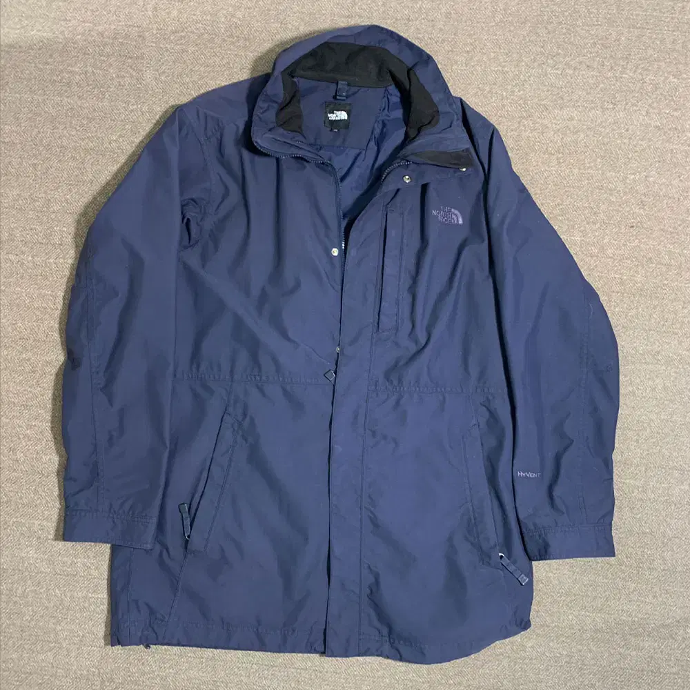 The North Face Long Windbreaker Navy 110