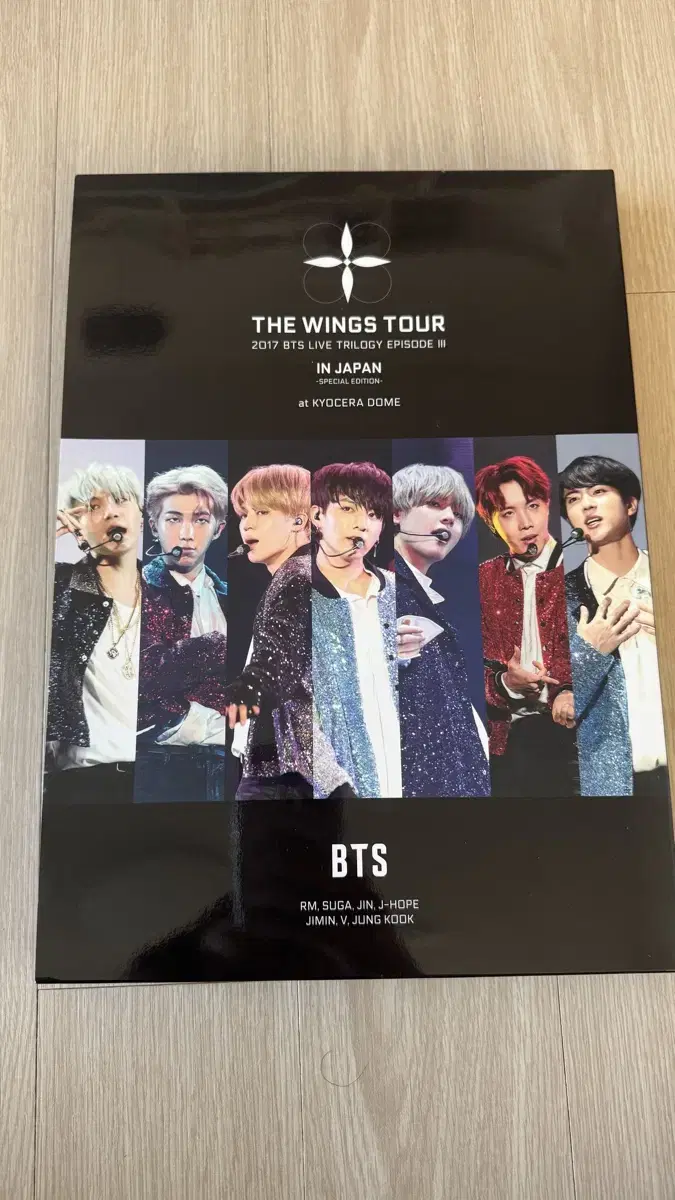 BTS Japan Wings Tour Kyocera blu-ray limited time only