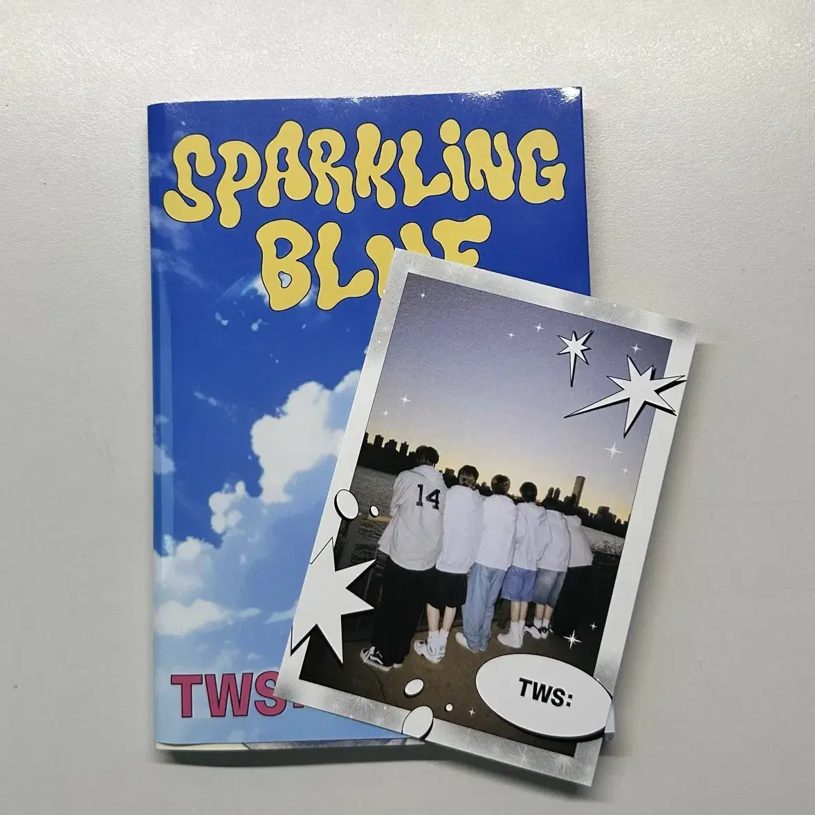 투어스 sparkling blue 위버스 앨범