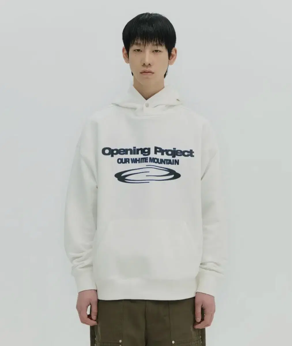 오프닝프로젝트 Identity Hoodie - Off White