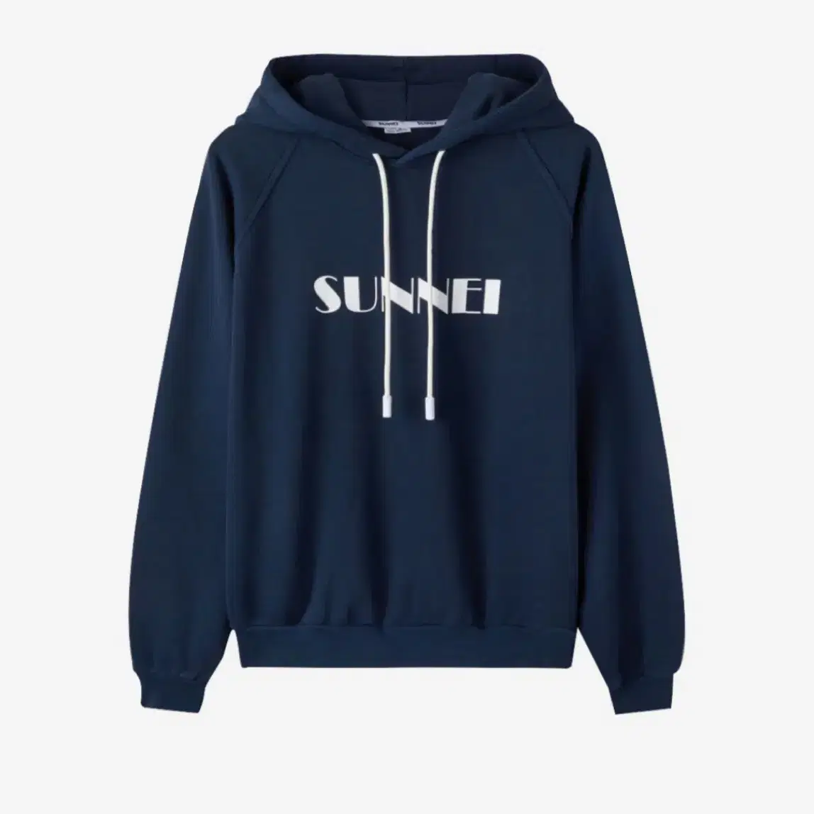 써네이 로고 후드 블루(Sunnei logo hoodie Blue)