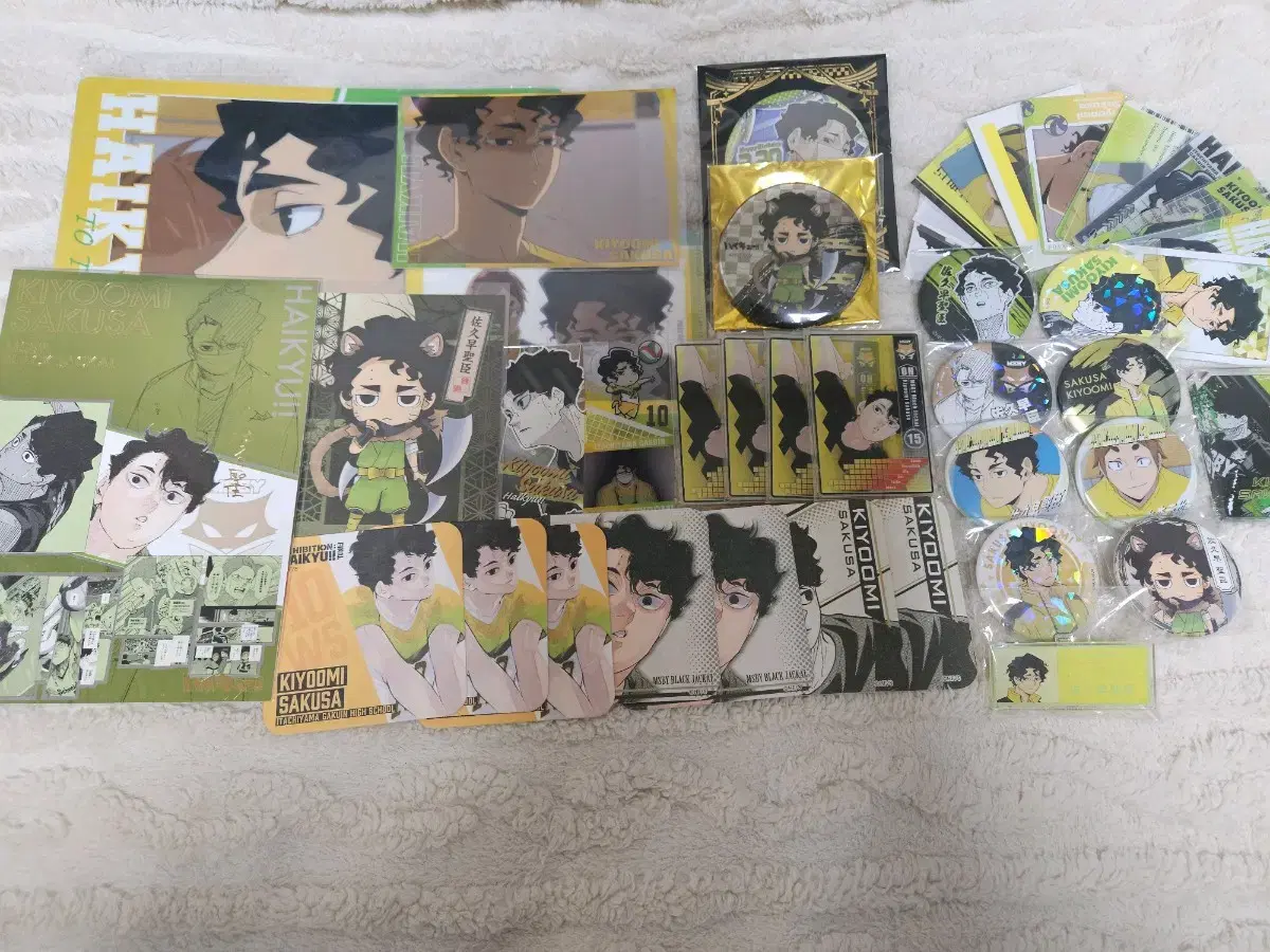 Haikyuu Sakusa Goods bulk wts!