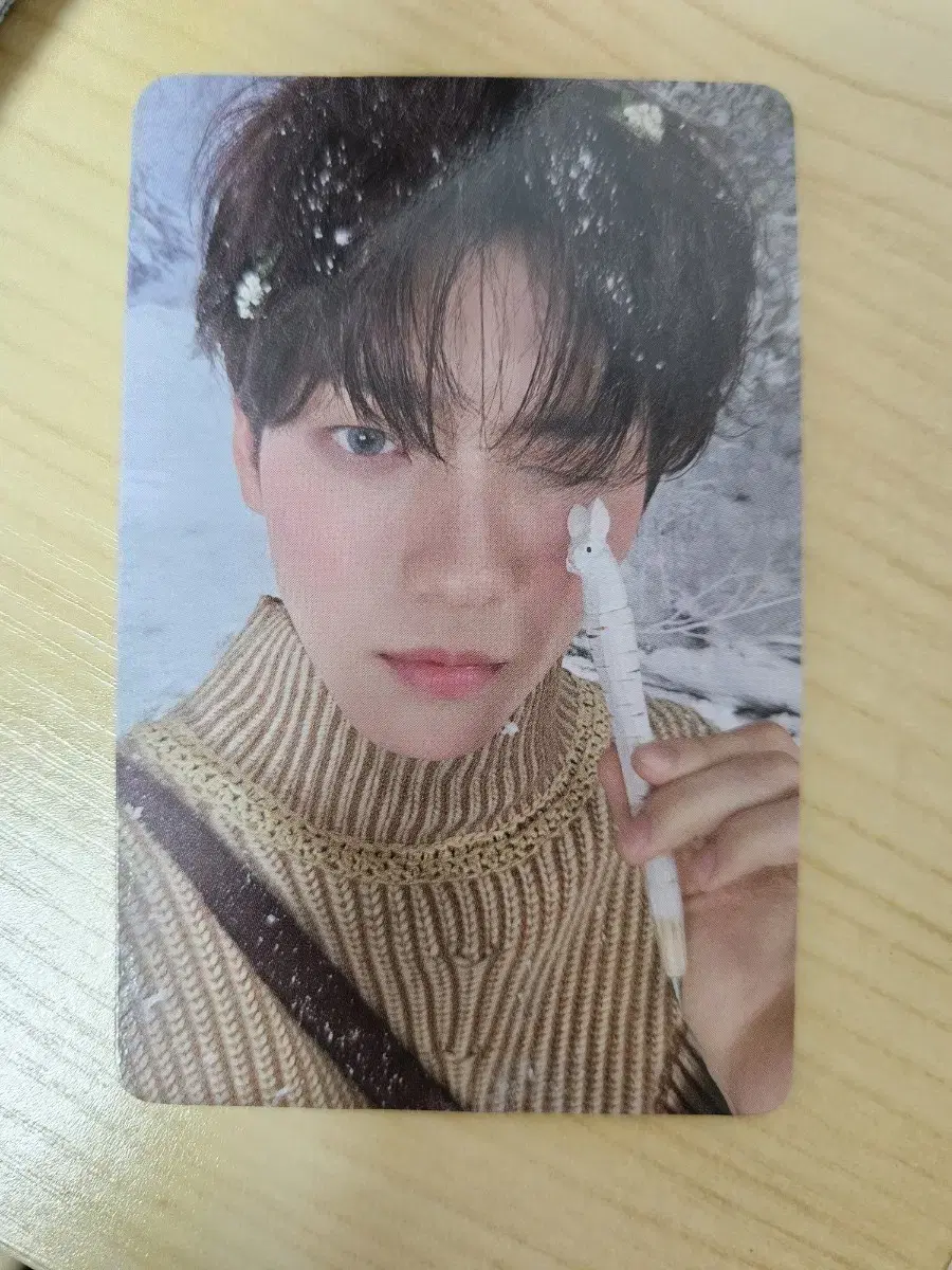 Lowest Price) TXT soobin Chikai Random Photocard Rabbit Ballpoint Pen Sells