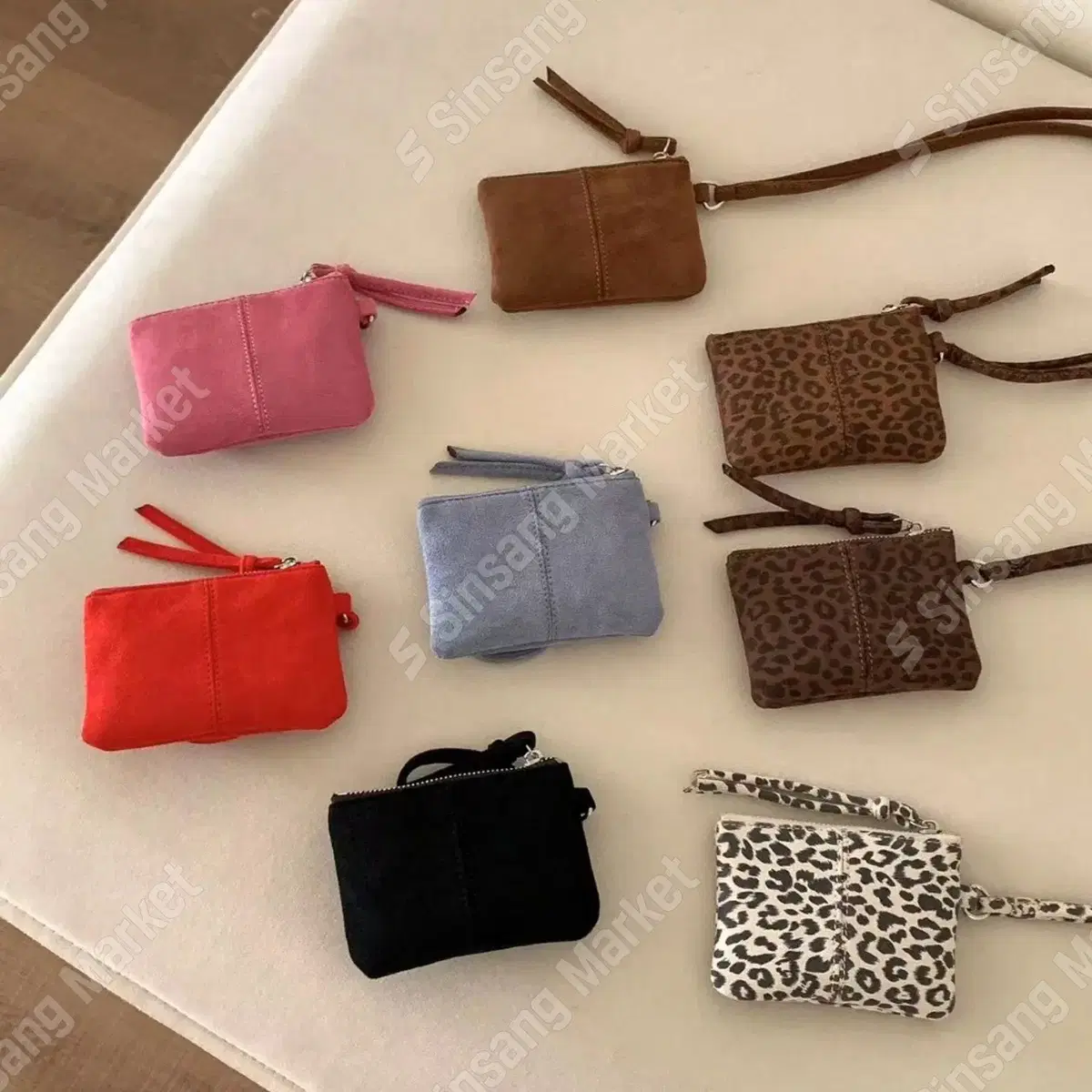 [Suede Mini Crossbody Bag] 2405. 8 colors (see details)