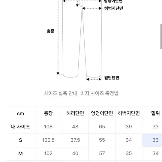 남자 나일론 카고 팬츠