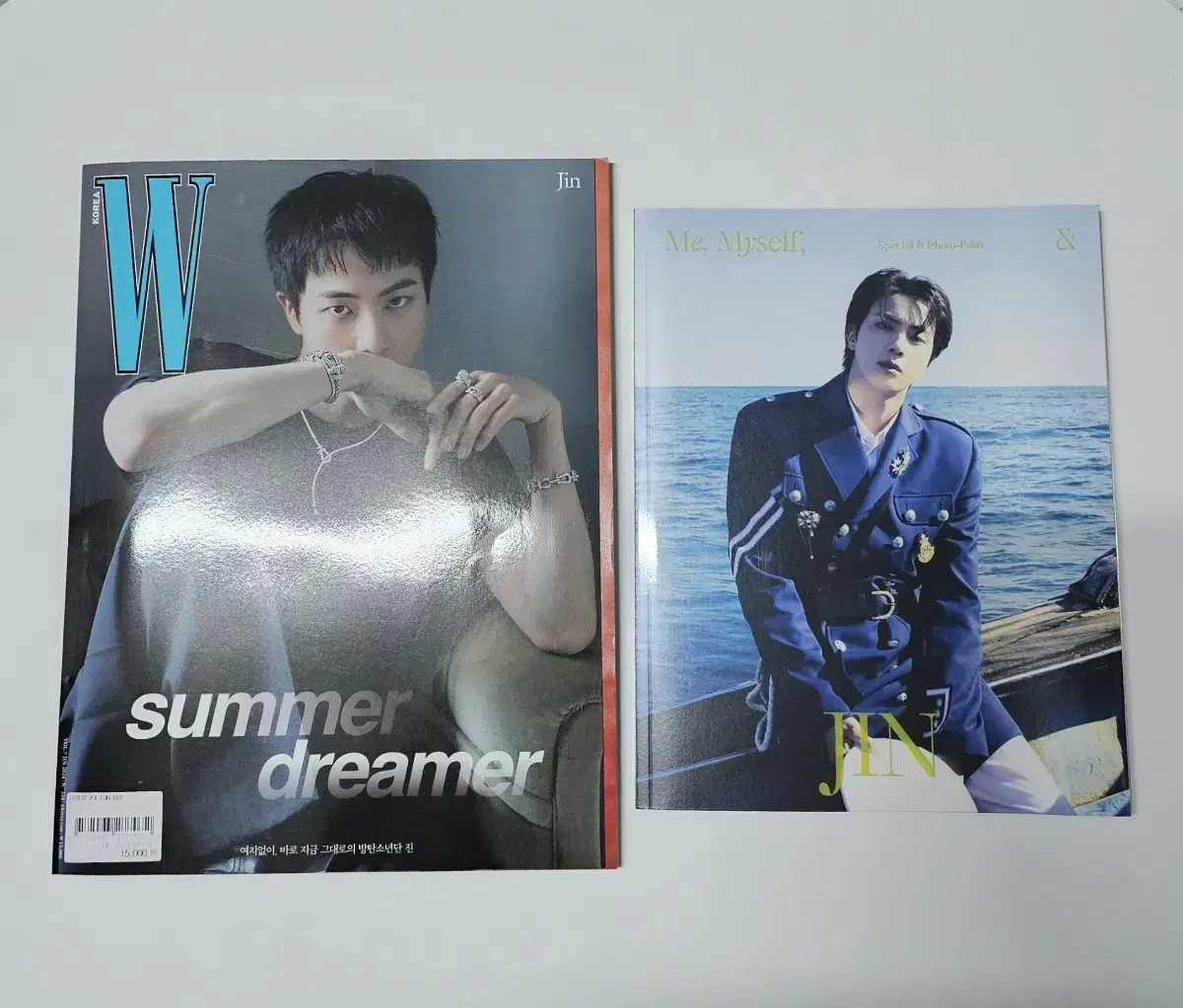 BTS Seokjin) Me My Self Photo Album + Double U Magazine (Bulk)