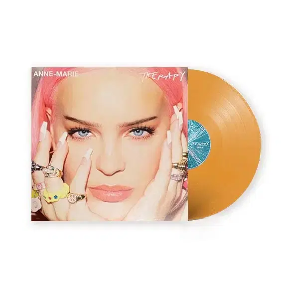 Anne-Marie 앤 마리 Therapy 네온 오렌지 컬러 에디션 LP